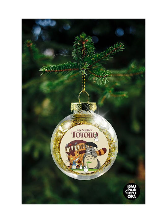 8cm Christmas Plastic Cat Ornament Transparent 8cm