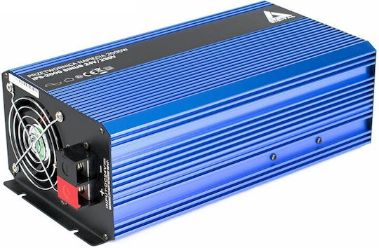 Azo Digital Converter Sinus PS-2000S Invertor Auto 2000W pentru Convertirea 24V DC în 230V AC