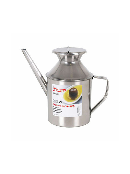 Privilege Oil Can made of Stainless Steel with Flow