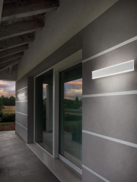 Zafferano Lumină de exterior montată pe perete IP54 50.5x8x5.5εκ.