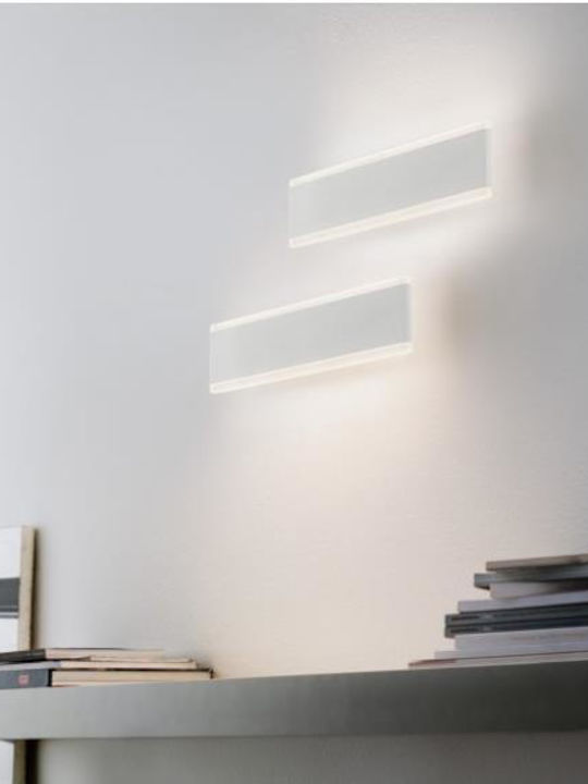 Zafferano Lumină de exterior montată pe perete IP54 50.5x8x5.5εκ.