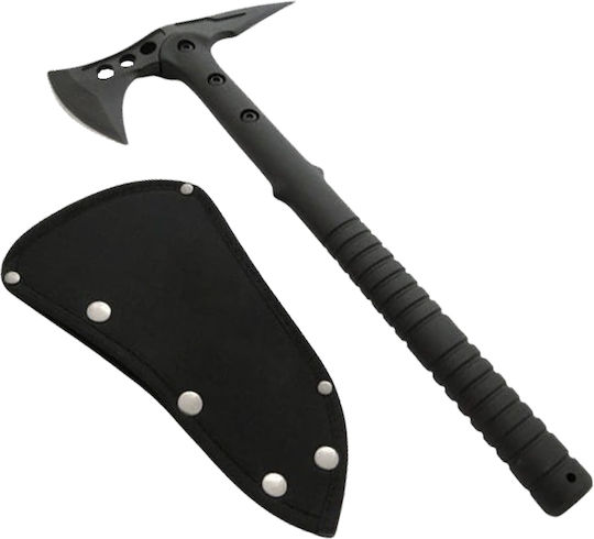 Topor de supraviețuire Tactical Spirit, Oțel Inoxidabil, Negru, 40 Cm