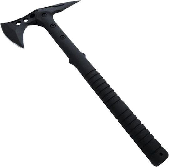 Topor de supraviețuire Tactical Spirit, Oțel Inoxidabil, Negru, 40 Cm