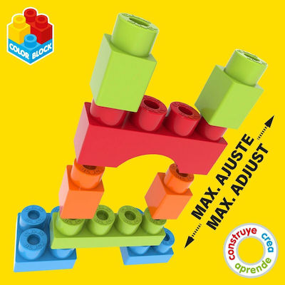 Color Block Plastic Building Blocks 35pcs