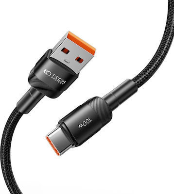 Tech-Protect Ultraboost Evo USB 2.0 Kabel USB-C männlich - USB-A 100W Schwarz 0.25m