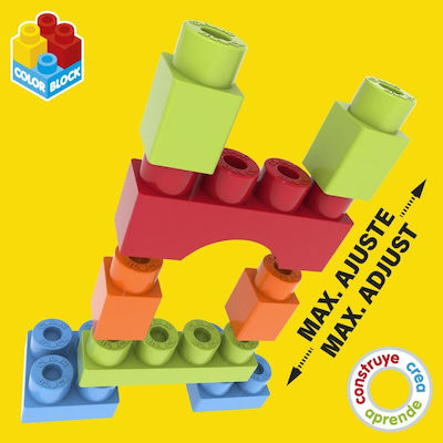 Color Block Plastic Building Blocks 50pcs