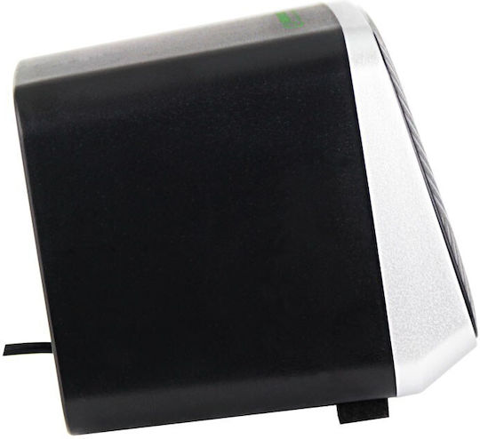 Esperanza EGS108 Ηχεία Υπολογιστή 2.0 με RGB Φωτισμό και Ισχύ 6W σε Μαύρο Χρώμα