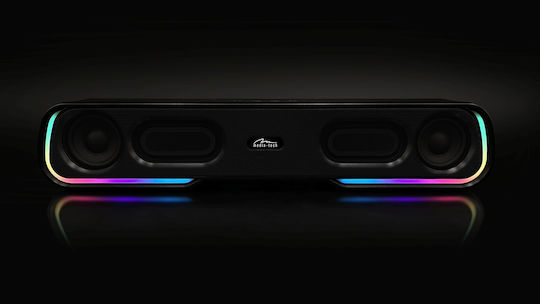 Media-Tech Phantom BT Ηχείο Bluetooth 450W με Ραδιόφωνο Μαύρο