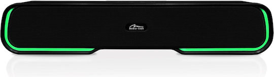 Media-Tech Phantom BT Ηχείο Bluetooth 450W με Ραδιόφωνο Μαύρο