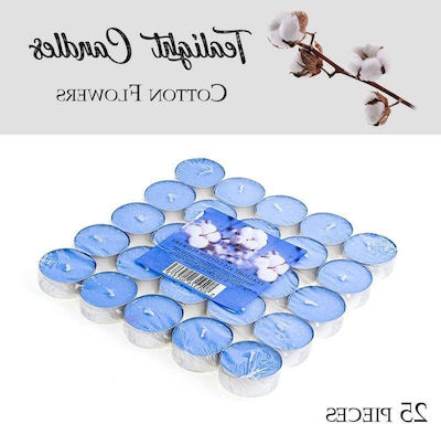 Tealights Aromatic in Blue Color 25pcs