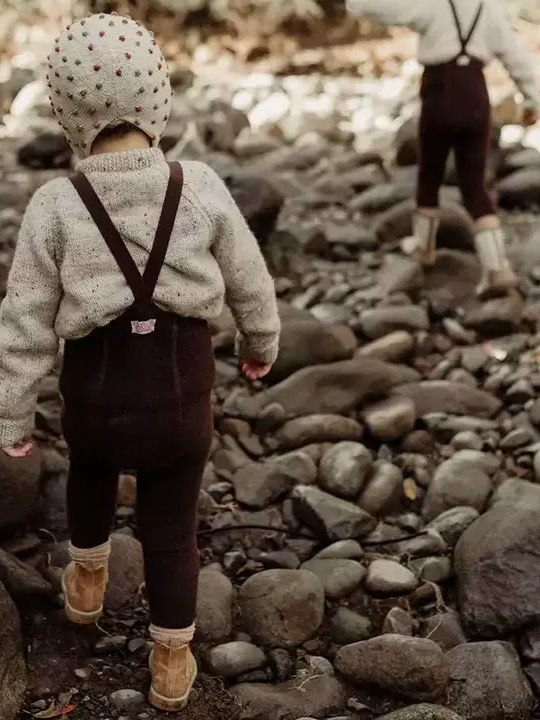 Kids Legging Long Chocolate