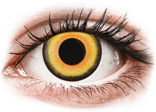 Gelflex Crazy Lens 2 Daily Contact Lenses Midnight Sun