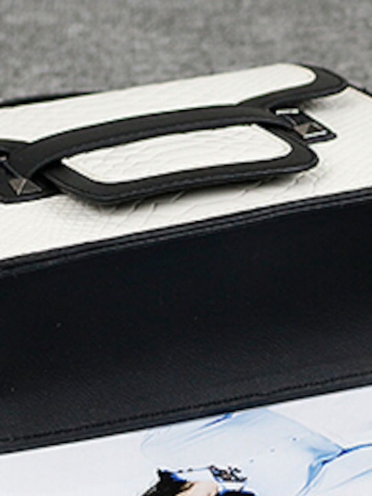 Damentasche Schultertasche Weiß