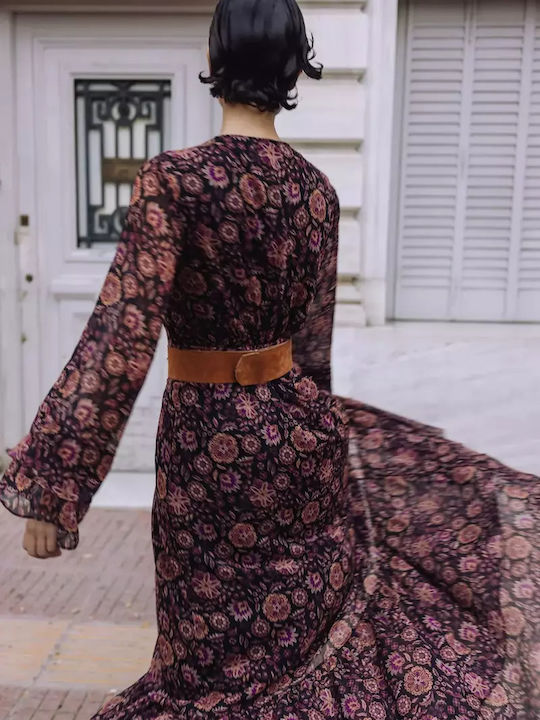 Ciel Midi Rochie Brown