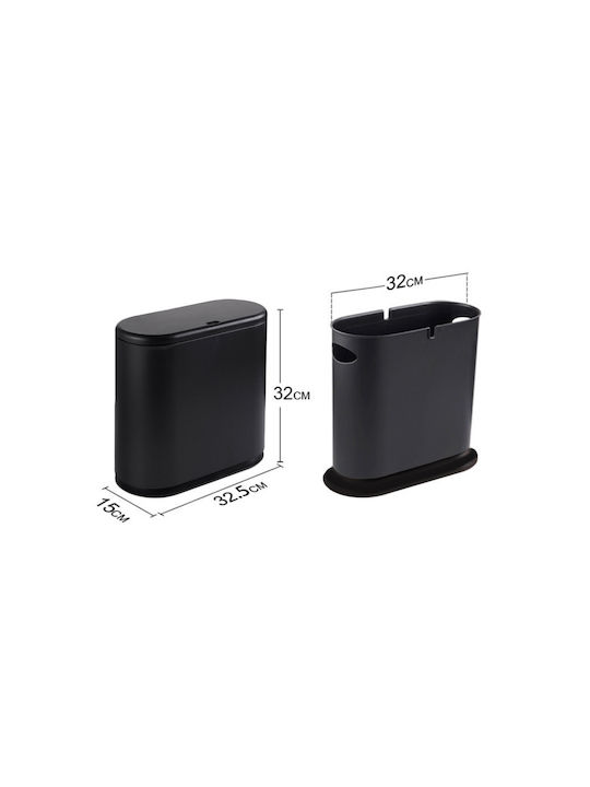 Shally Dogan Plastic Perie de toaletă 9lt Negru