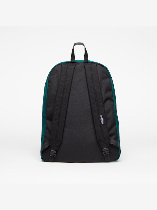 Jansport Superbreak One Σχολική Τσάντα Πλάτης Γυμνασίου - Λυκείου σε Πράσινο χρώμα 26lt