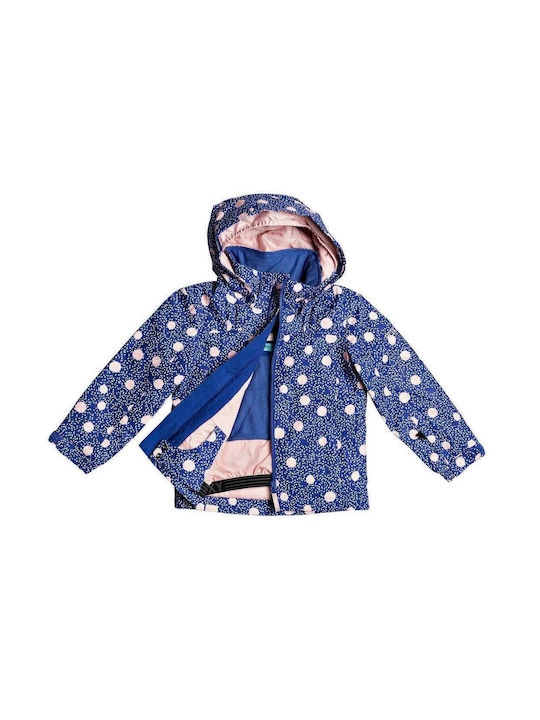 Roxy Kinderjacke mit Kapuze Blau