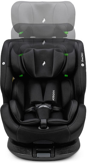 Osann One 360 Baby Car Seat i-Size with Isofix All Black 0-36 kg