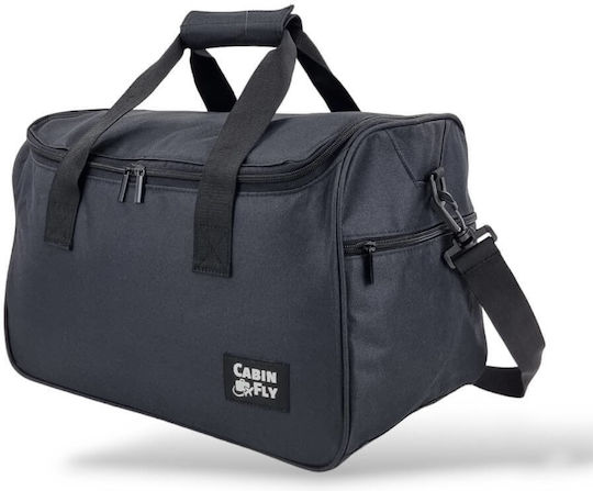 CabinFly Economy Σακ Βουαγιάζ 20lt Μαύρο Υφασμάτινο Μ40xΠ20xΥ25εκ.