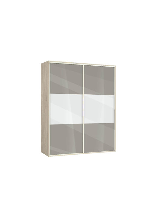 Schlafzimmer Set Selena Sonoma - Grey 160x200cm 5Stück