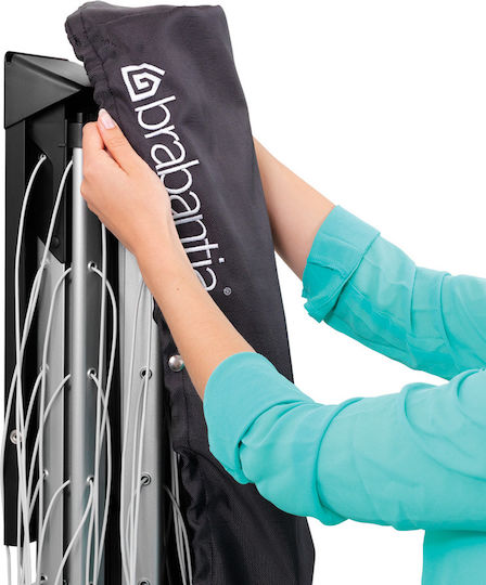 Brabantia Αδιάβροχο Προστατευτικό Κάλυμμα Ομπρέλας 100x18εκ. σε Μαύρο Χρώμα