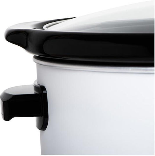 Adler Slow Cooker 290W with Capacity 5.8lt White