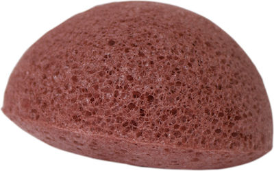 The Eco Gang Konjac Sponge Red Clay Cleansing Sponge for Dry Skin