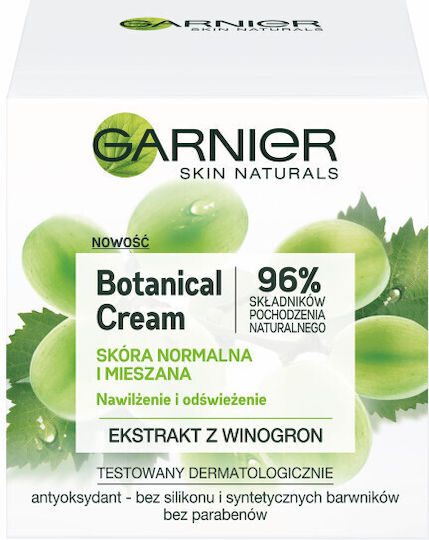Garnier Botanical 48ωρη Ενυδατική Κρέμα Προσώπου Ημέρας με Χρώμα 50ml