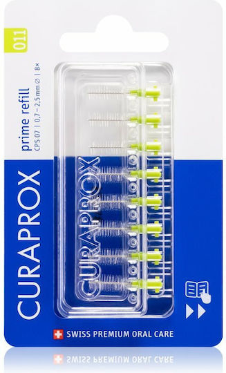 Curaprox Prime Refill Refills für Interdentalbürsten 1.1mm Grün 8Stück