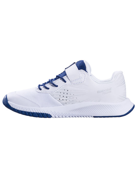 Babolat Kids Sports Shoes Running Pulsion White