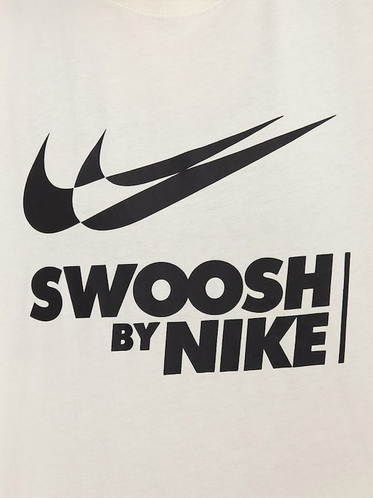 Спортен Дамски Аθληствен T-shirt Кремав