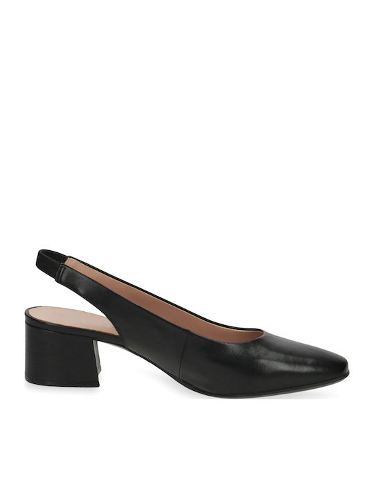 Anatomic Leather Black Heels