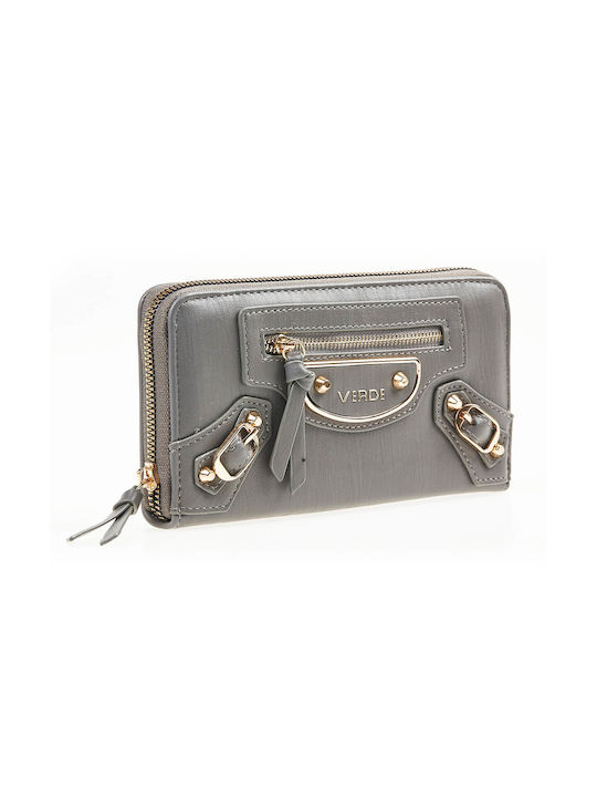 Verde Large Women's Wallet Gray