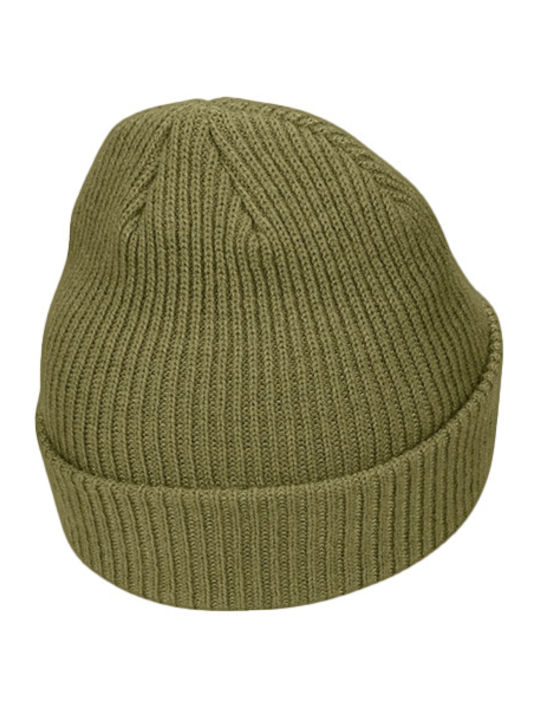 Beanie Γυναικείος Σκούφος Πλεκτός σε Πράσινο χρώμα