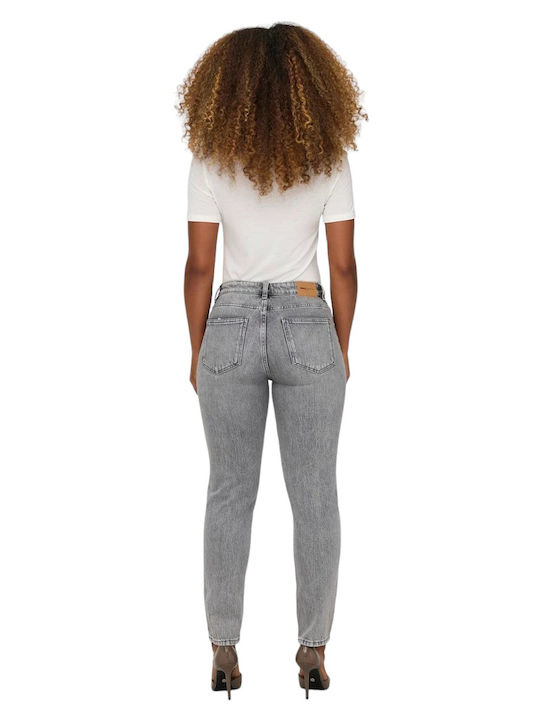 Emily Hw Women's Jean Trousers Med Gr Dnm Grey