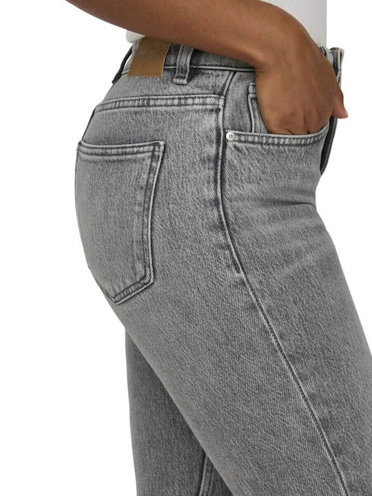 Emily Hw Women's Jean Trousers Med Gr Dnm Grey