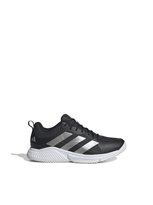 Court Team 2.0 Sport Shoes Volleyball Core Black / Silver Metallic / Cloud White