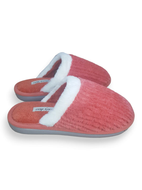 Jomix Winter Women's Slippers in Portocaliu color