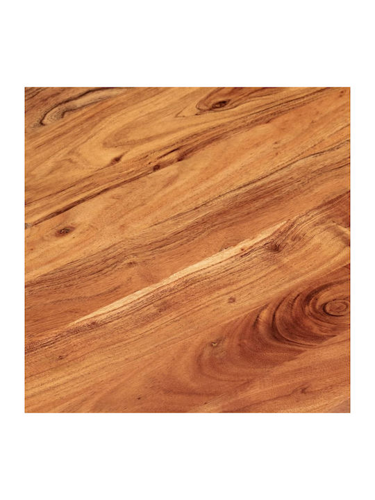 vidaXL Oval Table Surface made of Solid Wood Acacia wood solid wood 110x40x3.8cm 370095 1pcs