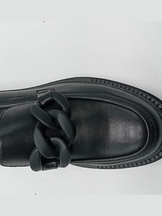 Damen Mokassins in Schwarz Farbe