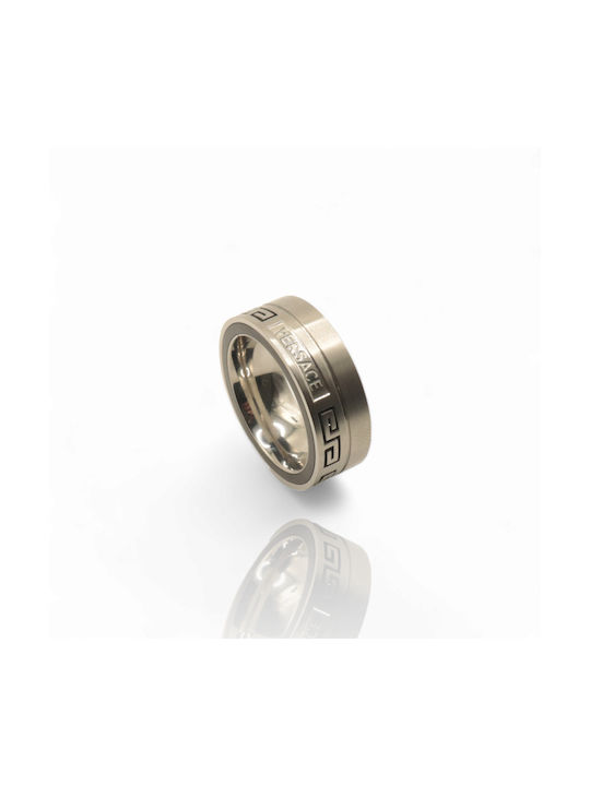 Damen Ring aus Stahl