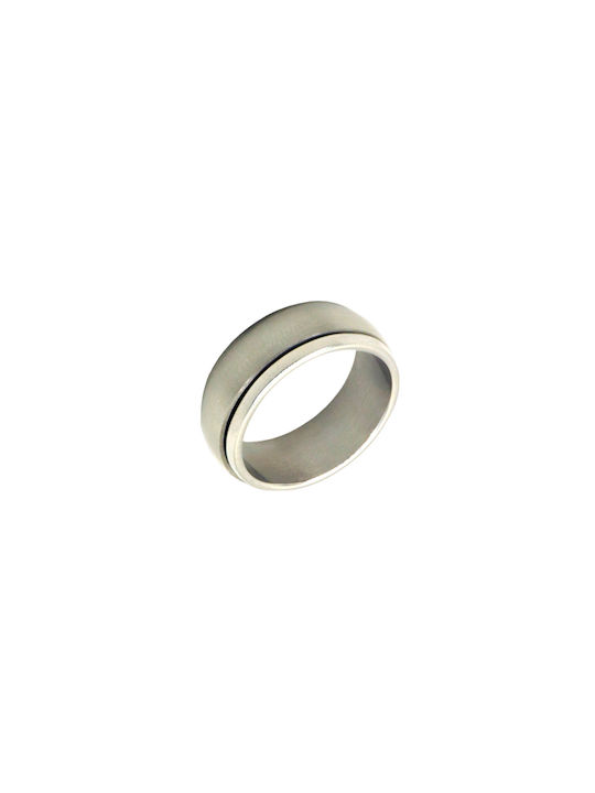 Men's Steel Spinner Ring