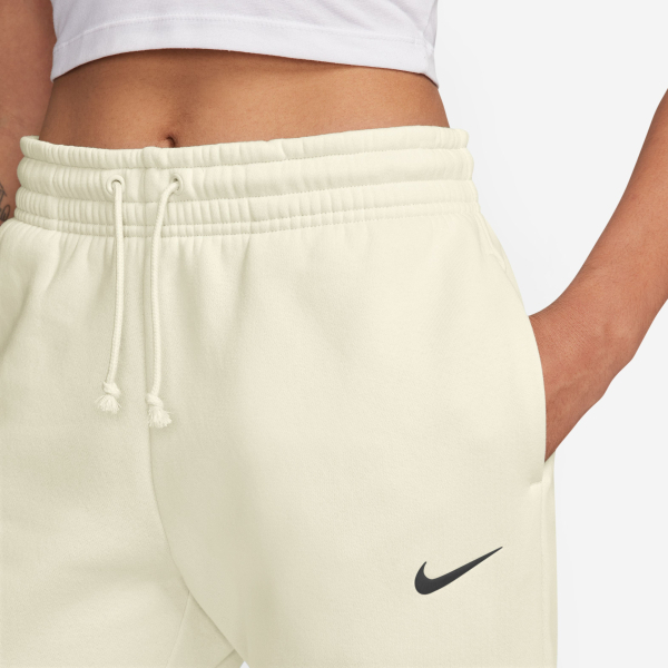 women's fleece pants nike sportswear essential oatmeal