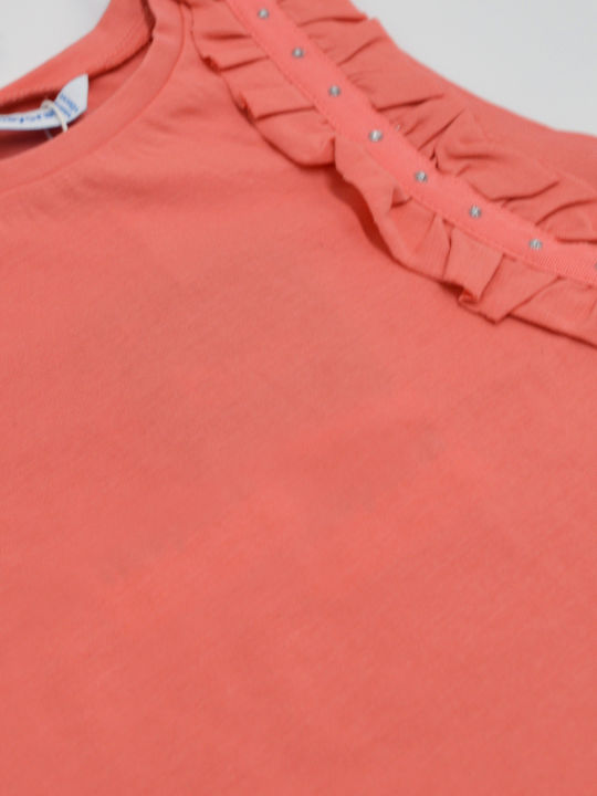 Mayoral Kids Blouse Sleeveless Orange