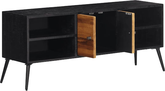 Έπιπλο TV Επιδαπέδιο Μαύρο 112x31x45εκ. Έπιπλο TV Επιδαπέδιο Μαύρο 112x31x45εκ.