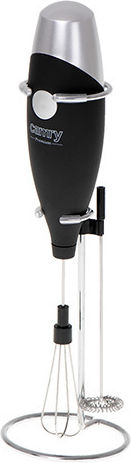 Camry Milk Frother Hand Battery Black