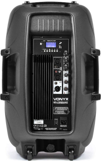 Vonyx SPJ-1500ABT MP3 178.045 Active Speaker PA 400W with Woofer 15" 35x43.5x70cm.