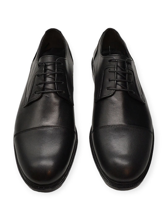 Leder Herren Freizeitschuhe Anatomisch Schwarz