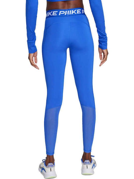 Nike Pro 365 Women's Cropped Training Legging Dri-Fit Hyper Royal