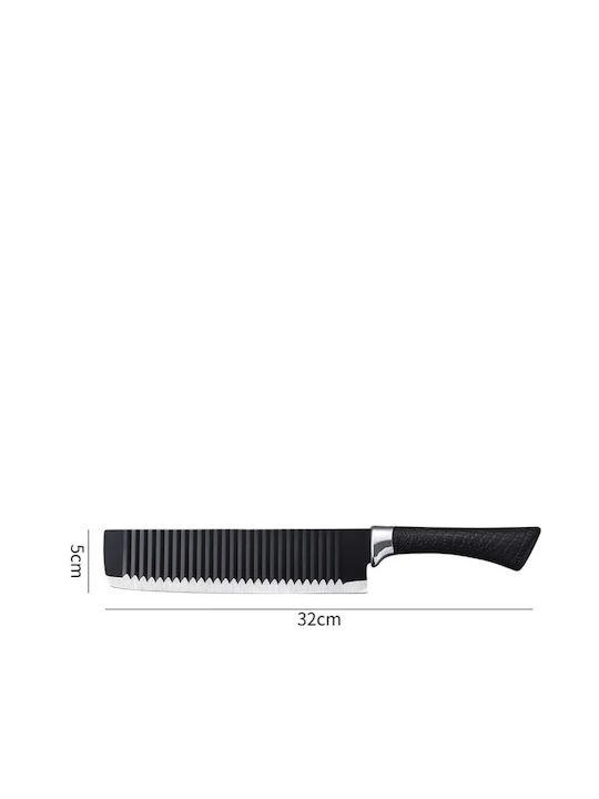 To megalo pazari Knife Set from Stainless Steel 6pcs